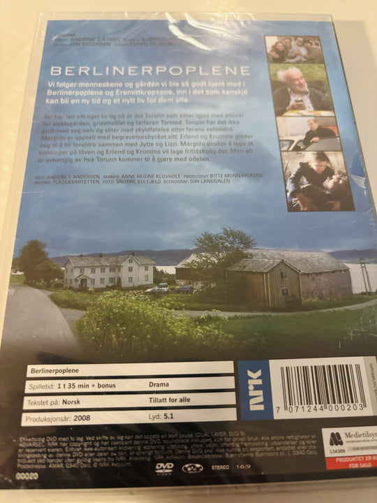 Berlinerpoplene: Ligge i grønne enger (2007). DVD. Ny i plast!