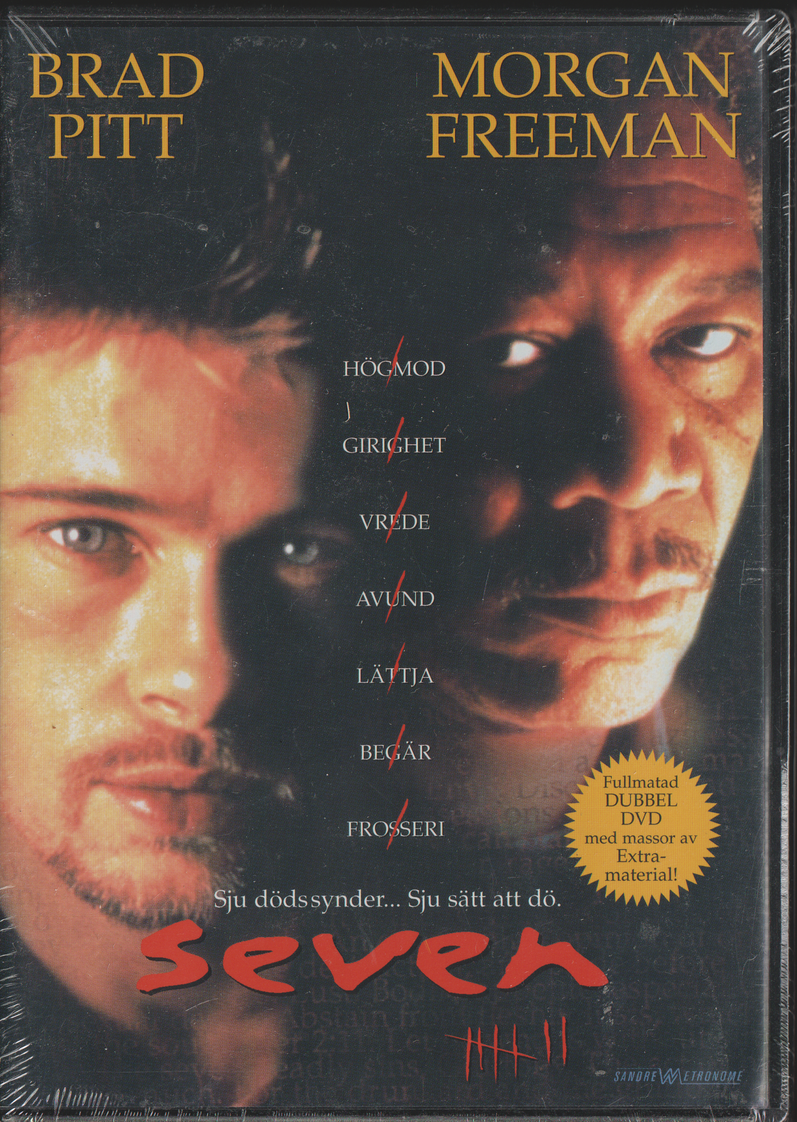 Seven. 1995. DVD. Ny i plast!