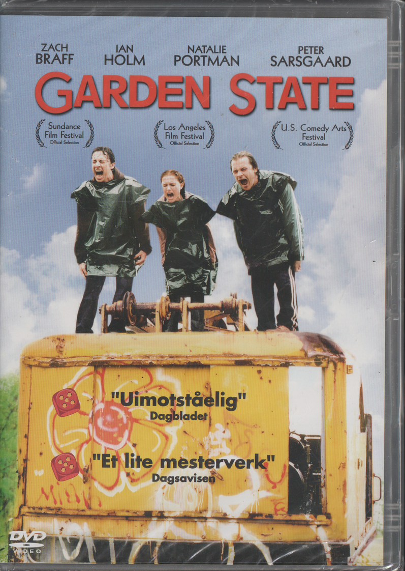 Garden State. 2004. DVD. Ny i plast!
