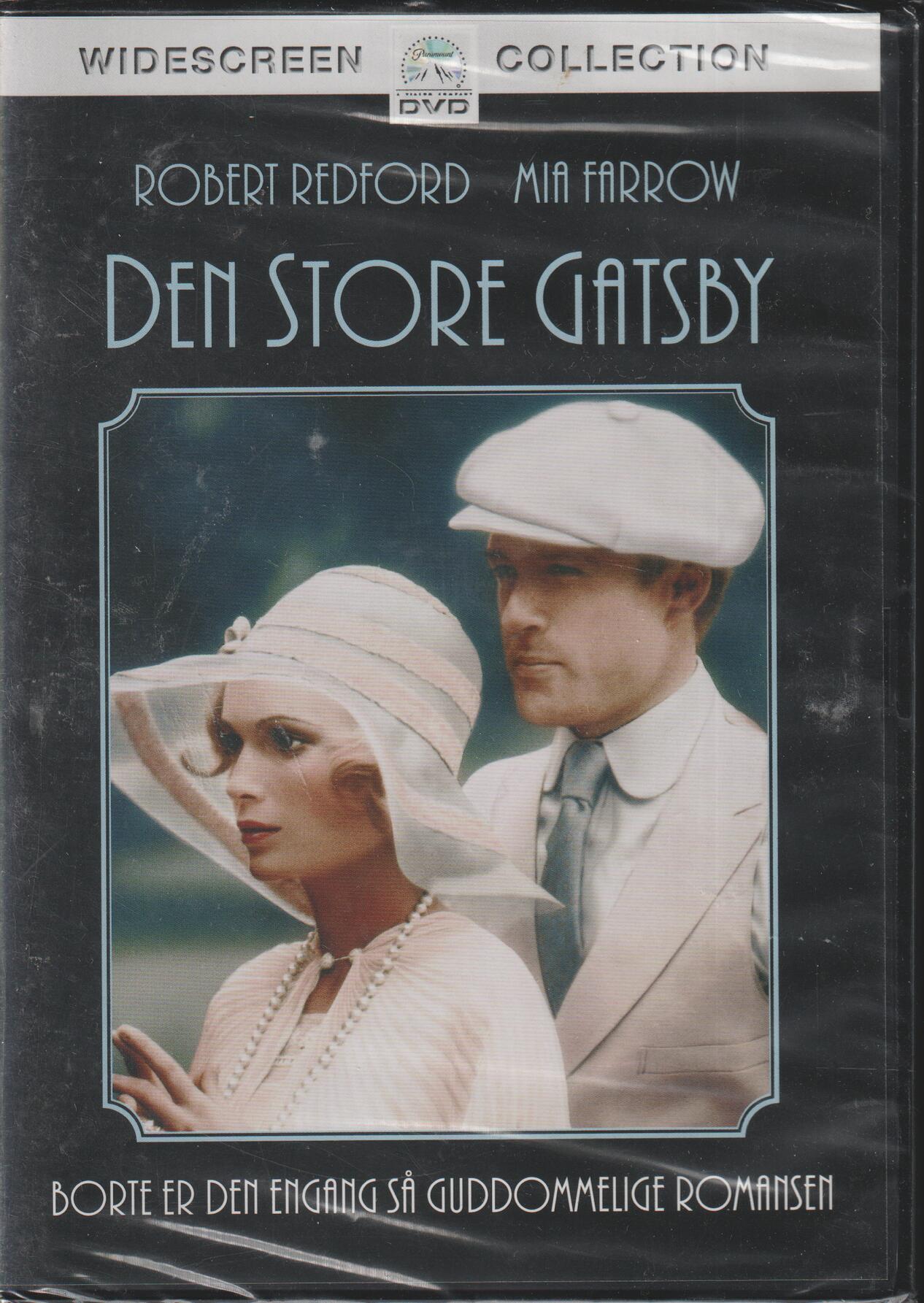 Den store Gatsby. 1974. DVD. Ny i plast!