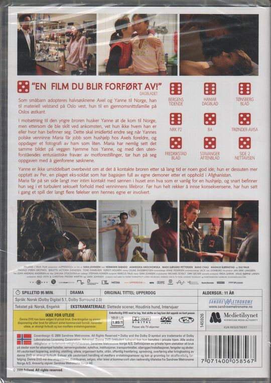 Upperdog. 2009. DVD. Ny i plast!