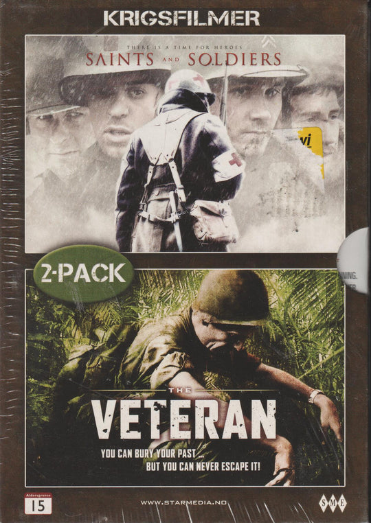Saints and Soldiers / The Veteran (2-pack). 2003/2006. DVD. Ny i plast!