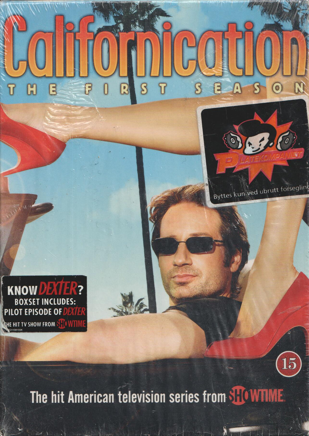 Californication: Sesong 1. 2007. DVD. Ny i plast!