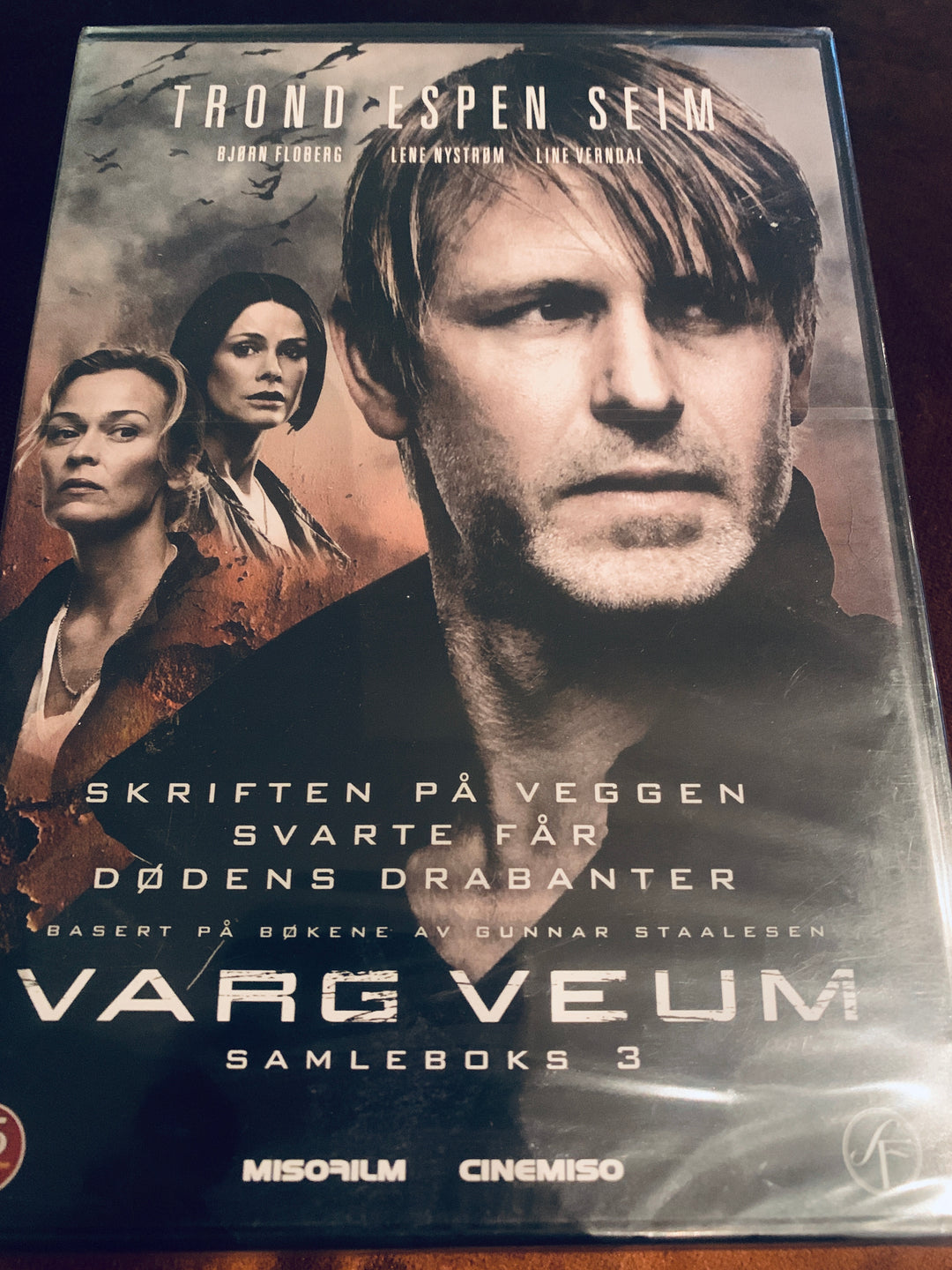 Varg Veum: Samleboks 3. 2011. DVD. Ny i plast!