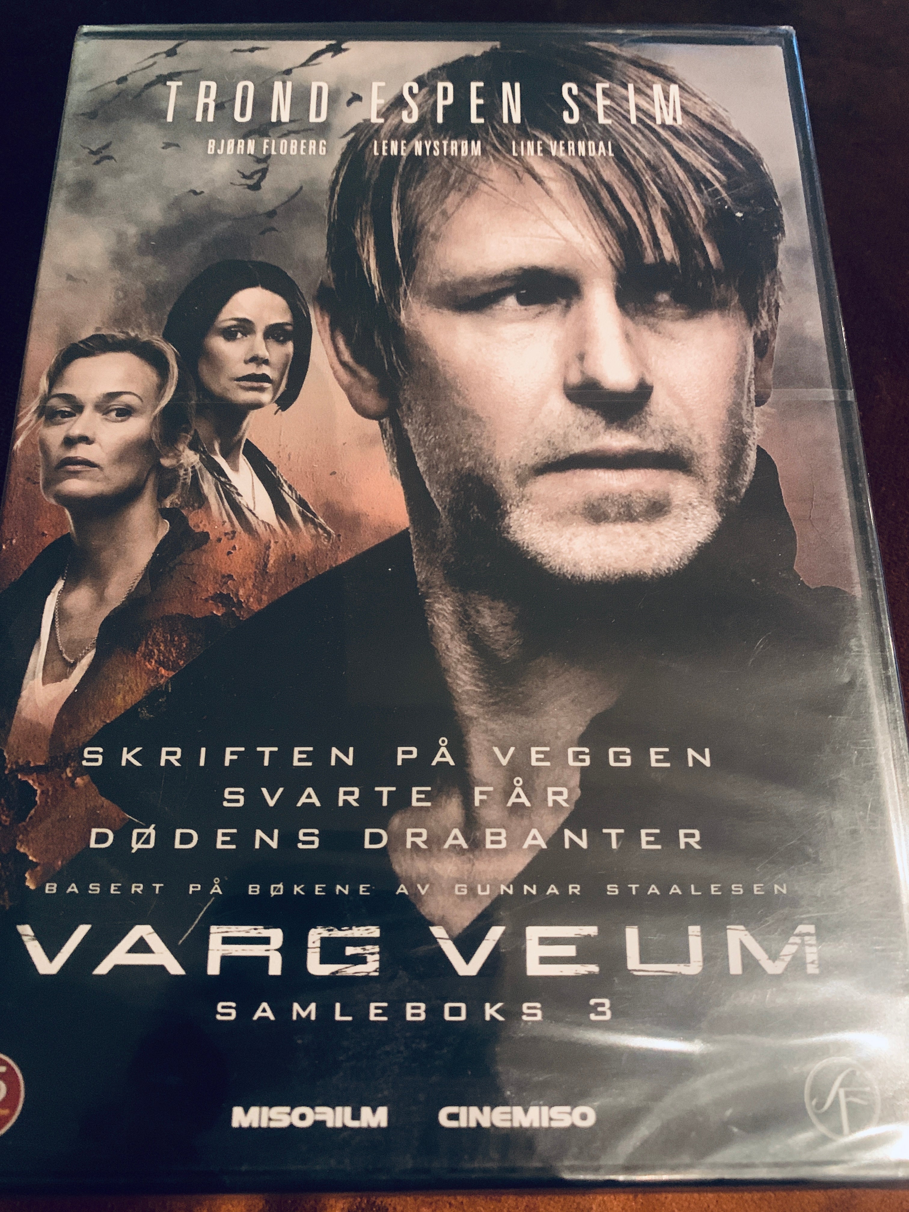 Varg Veum: Samleboks 3. 2011. DVD. Ny i plast!