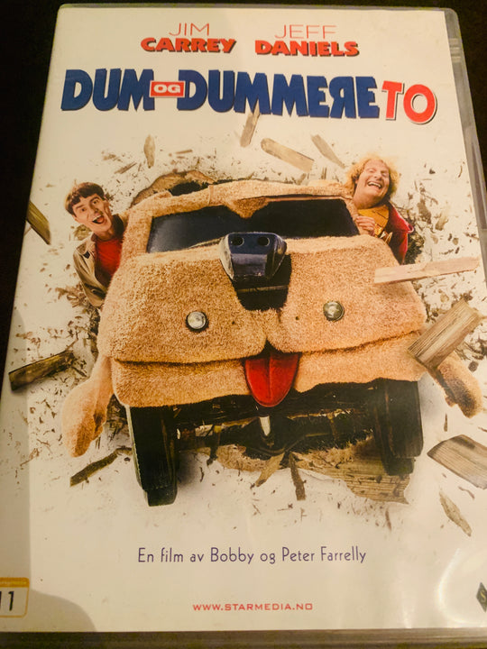 Dum og dummere to (2014). DVD.
