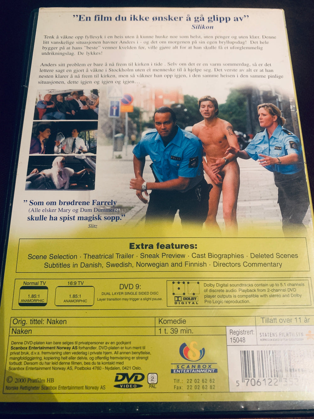 Naken (2000). DVD.