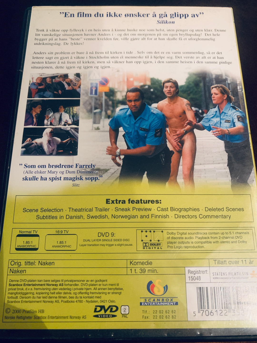 Naken (2000). DVD.