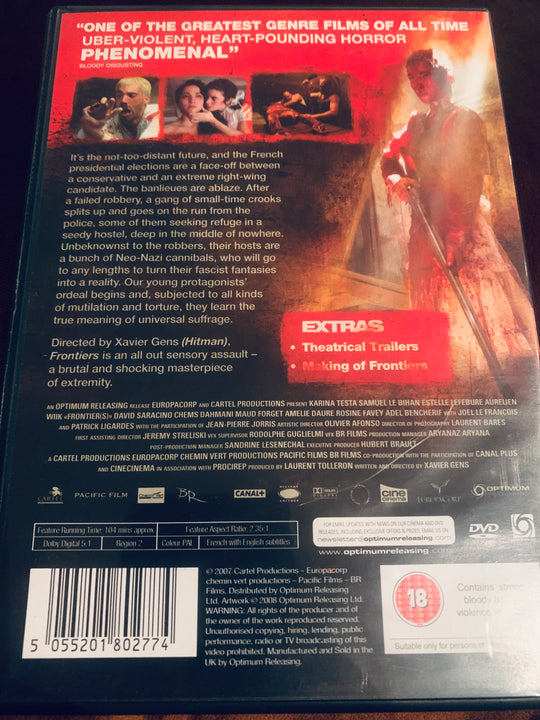 Frontiers (2007). DVD.