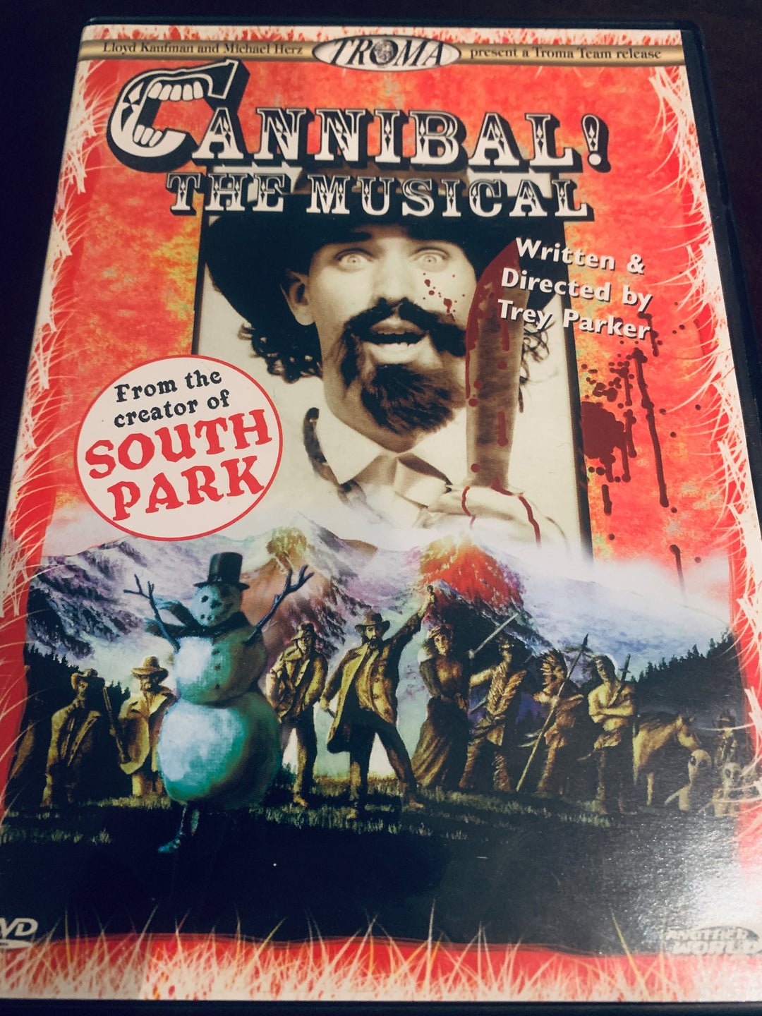 Cannibal! The Musical (1993). DVD.