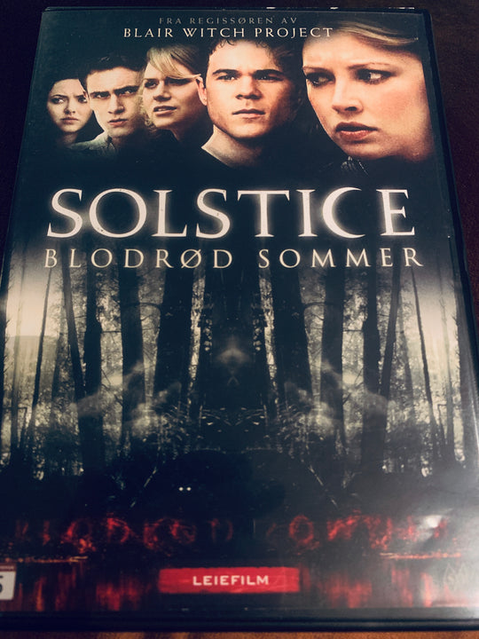 Solstice: Blodrød sommer (2008). DVD.