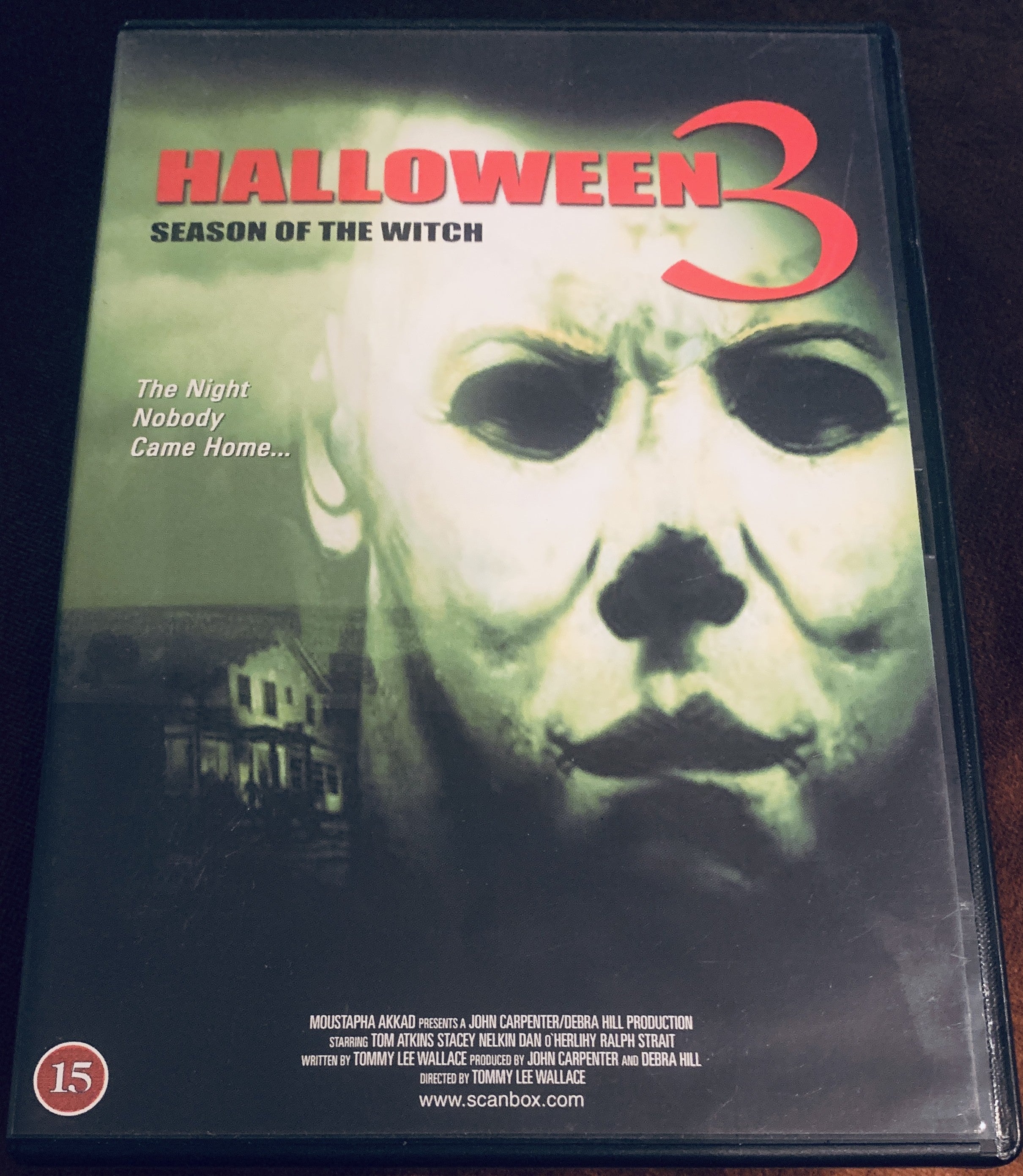 Halloween 3: Season of the Witch (1982). DVD.