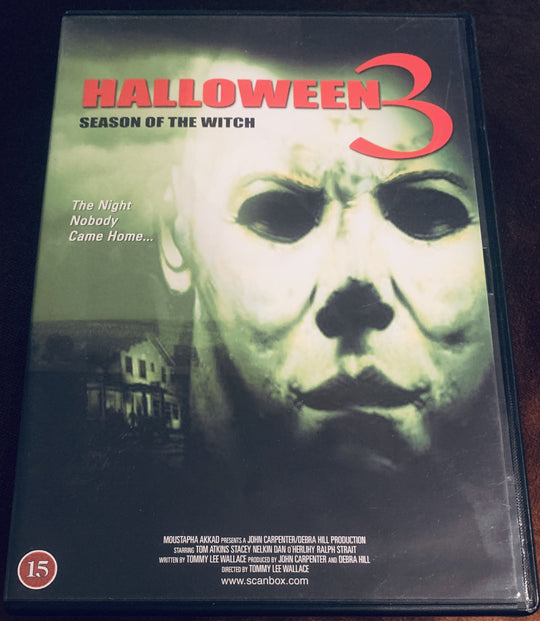 Halloween 3: Season of the Witch (1982). DVD.