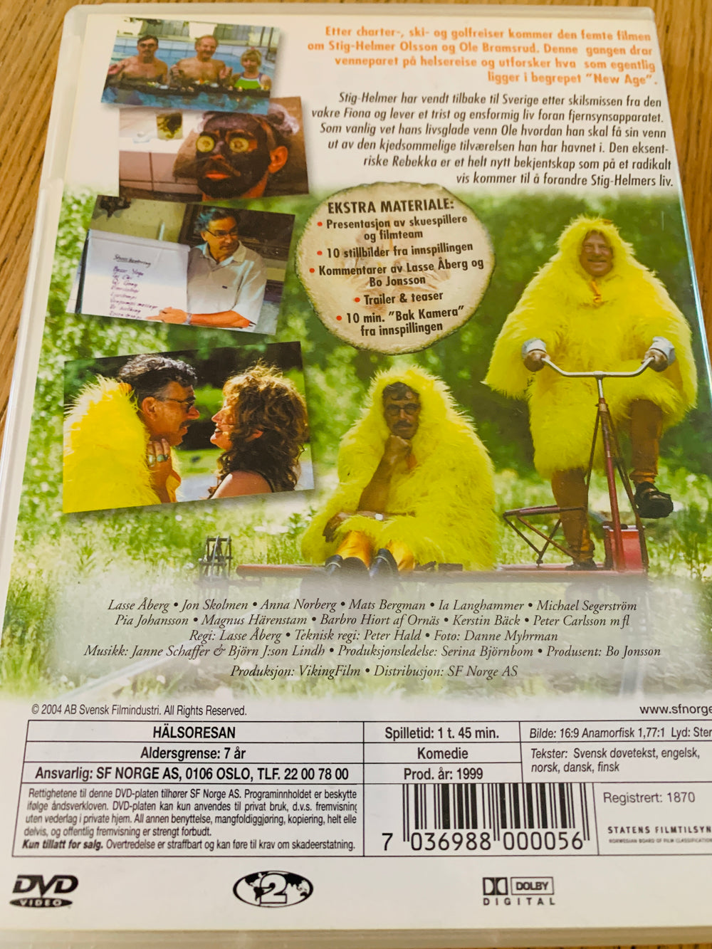 Helsereisen: En smal film med tyngde (1999). DVD.