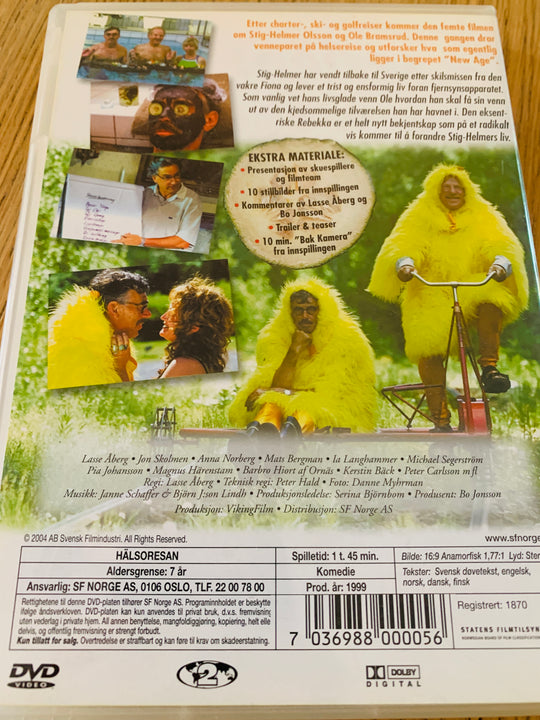 Helsereisen: En smal film med tyngde (1999). DVD.
