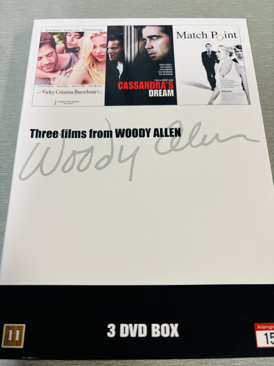 Three films from Woody Allen / 2005-2008. DVD samleboks.
