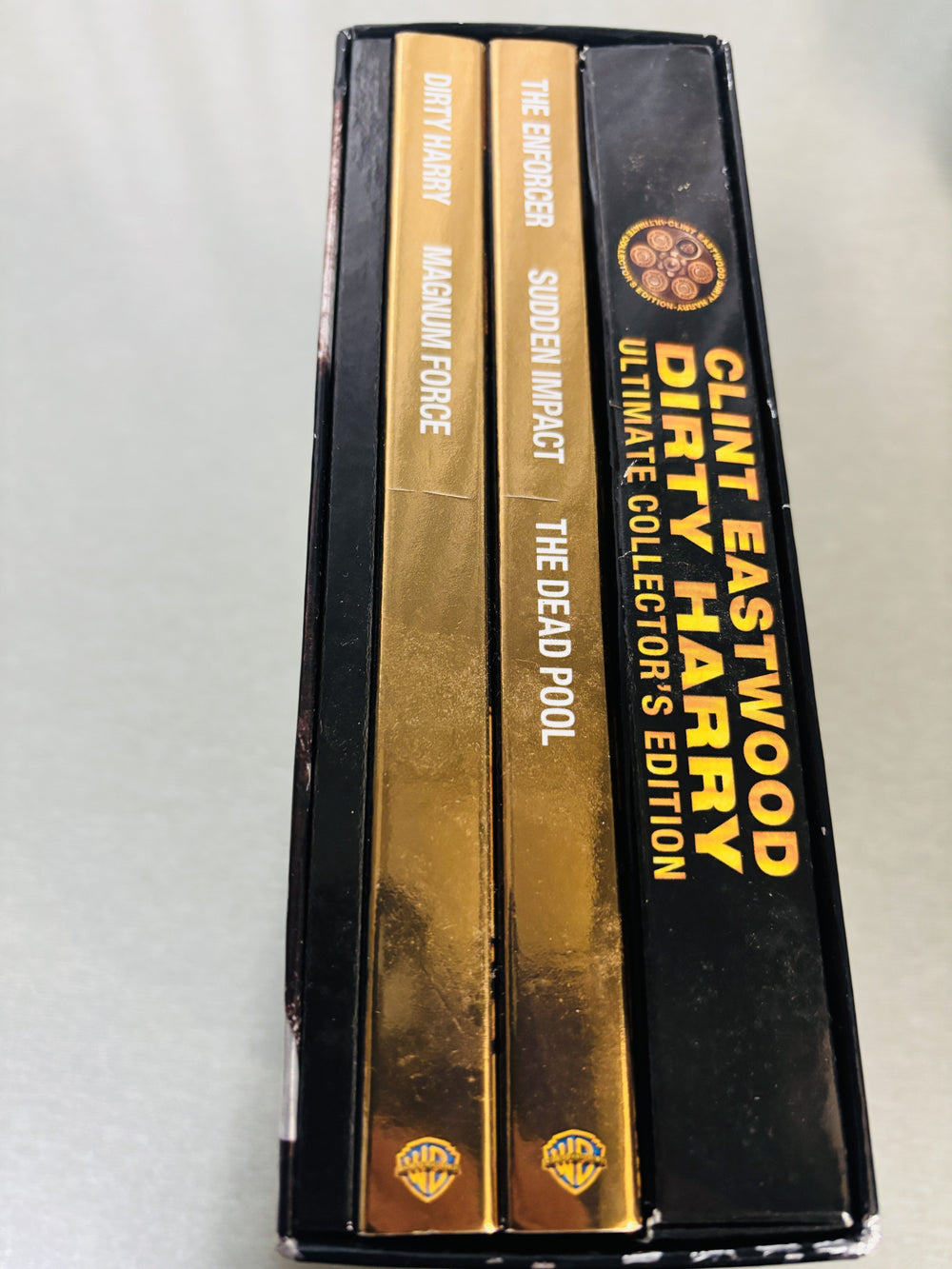 Clint Eastwood: Dirty Harry - Ultimate Collector's Edition. DVD samleboks.