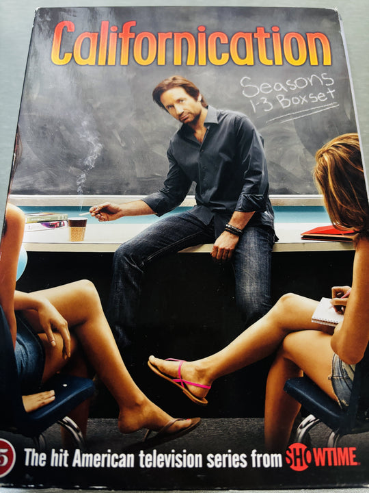 Californication - Seasons 1-3 Boxset / 2010. DVD samleboks.