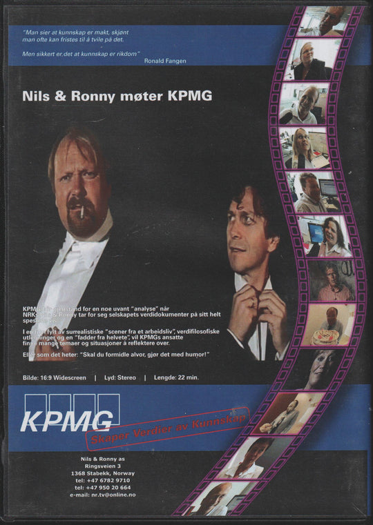 Nils & Ronny møter KPMG (2002). DVD.