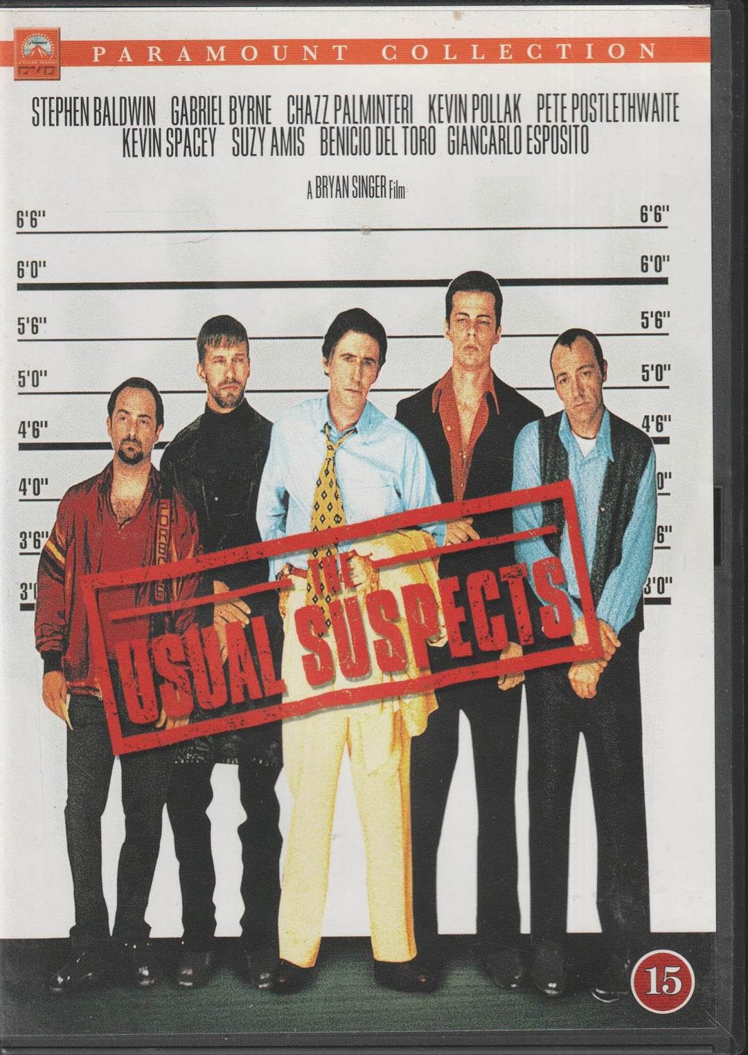 The Usual Suspects (1995). DVD.
