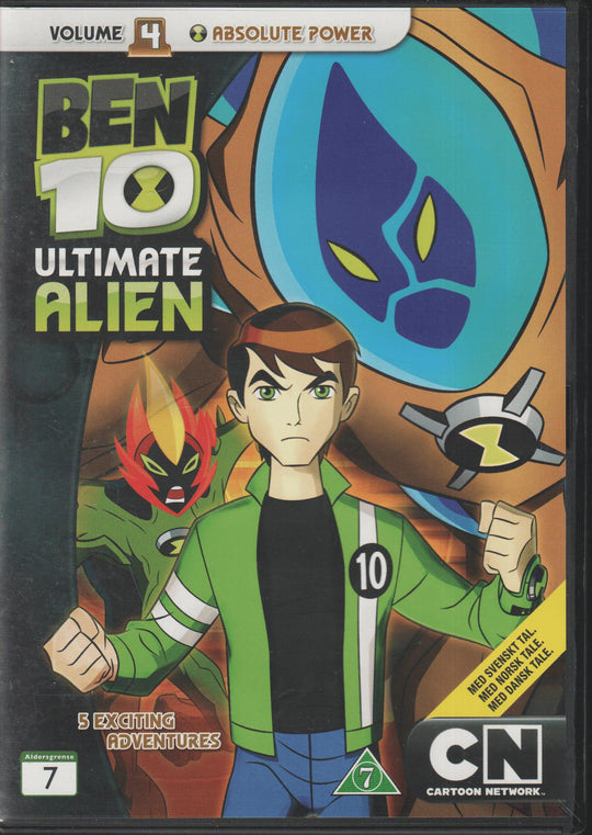Ben 10: Ultimate Alien – Vol. 4: Absolute Power (2011). DVD.