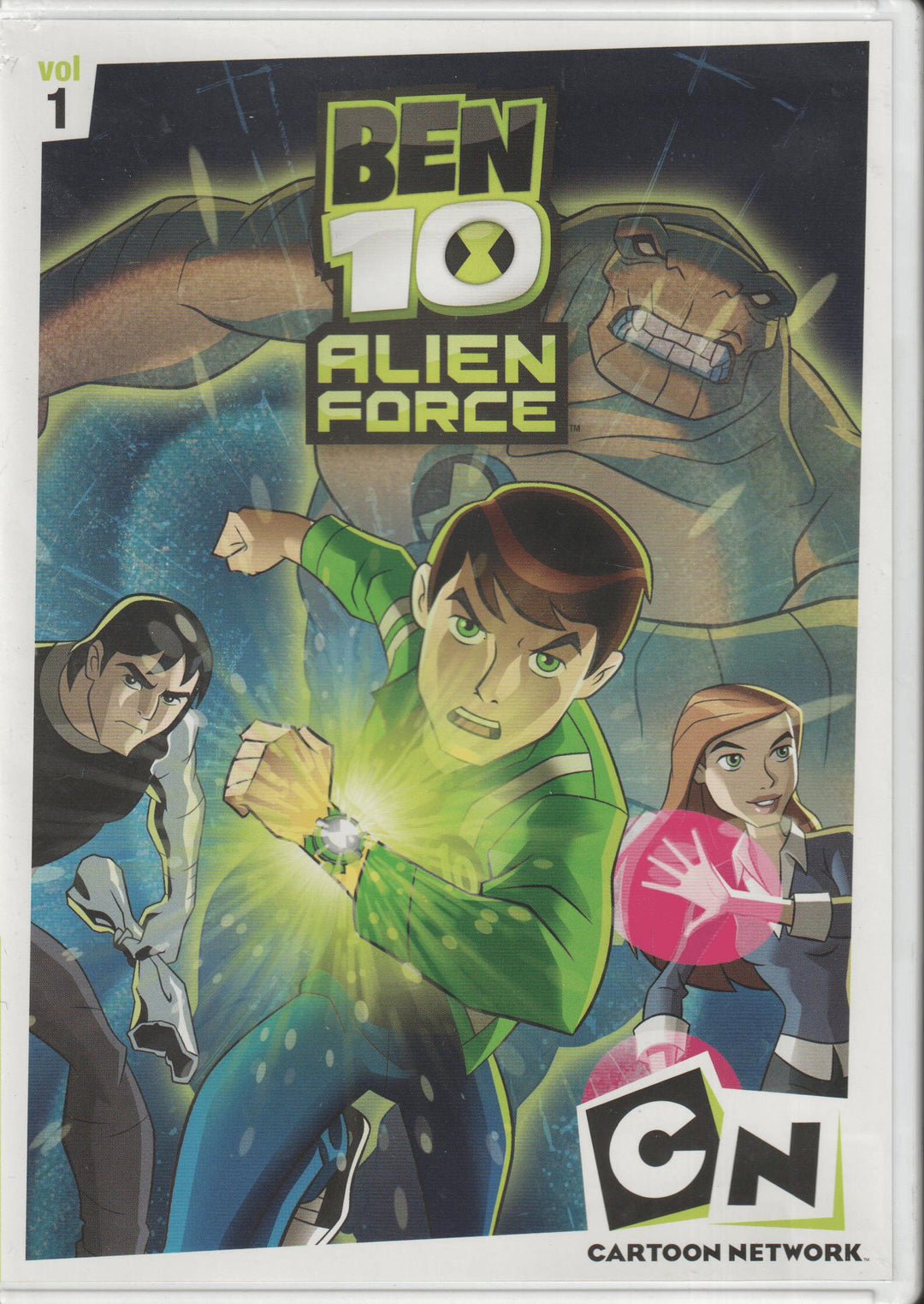 Ben 10: Alien Force – Vol. 1 (2008). DVD.