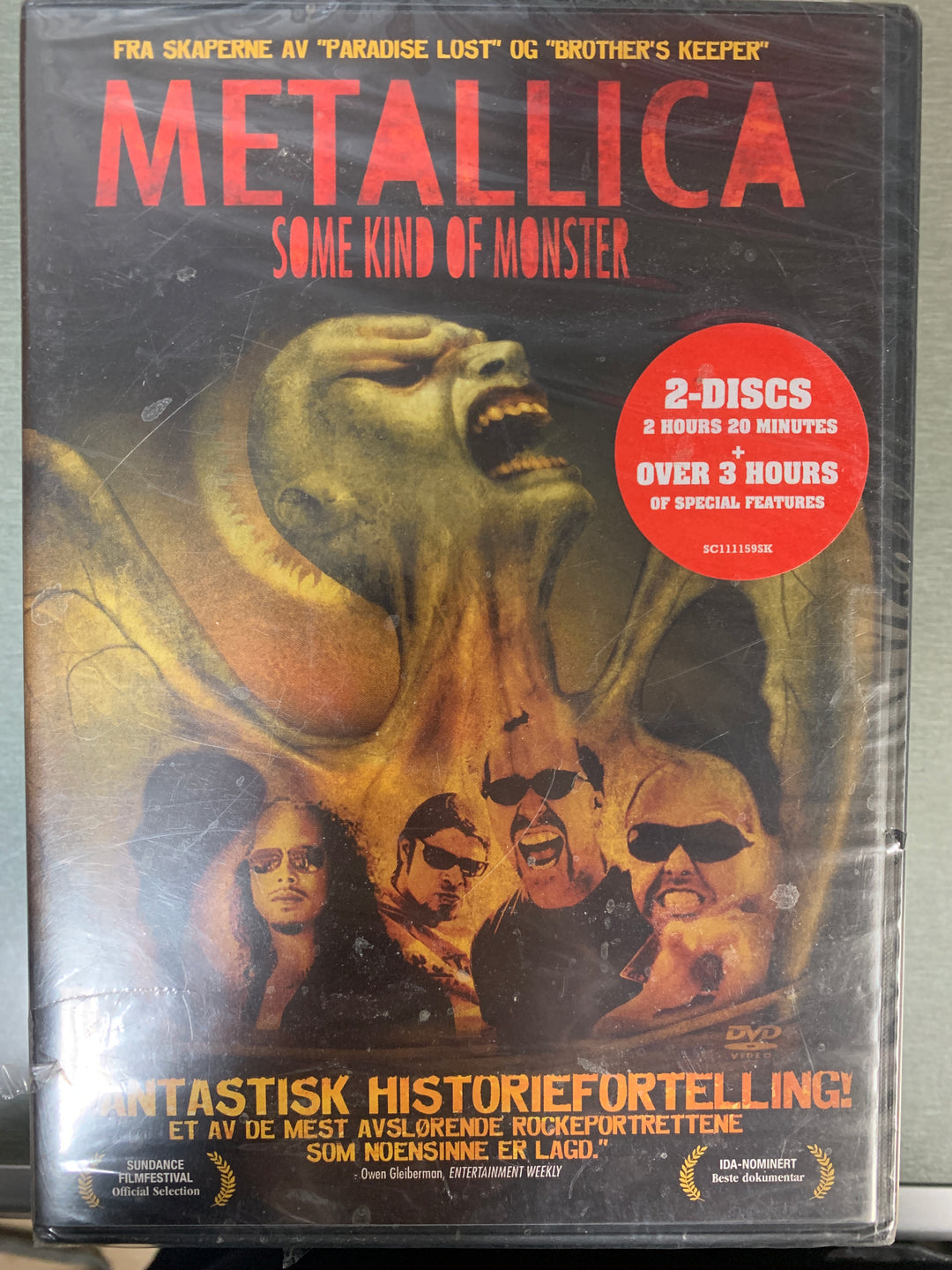 Metallica: Some Kind of Monster (2004). DVD. Ny i plast!