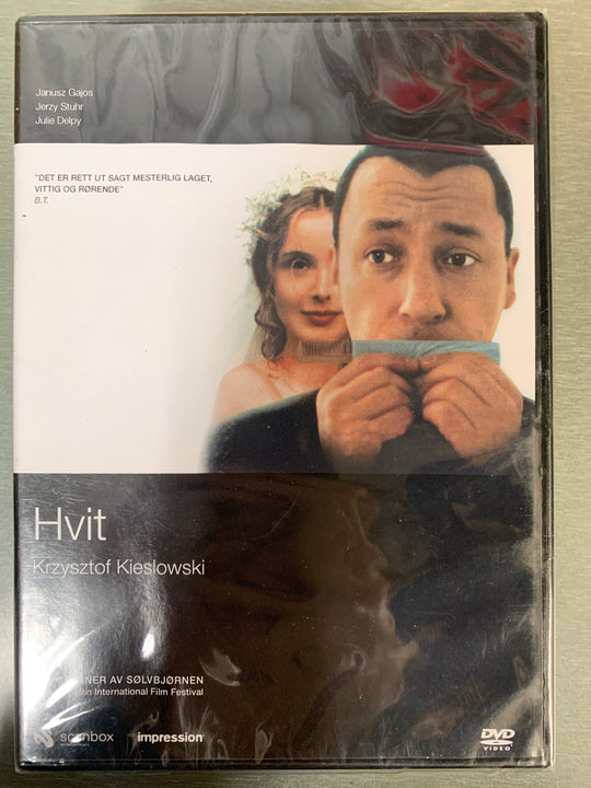 Hvit / Trois Couleurs: Blanc (1994). DVD.