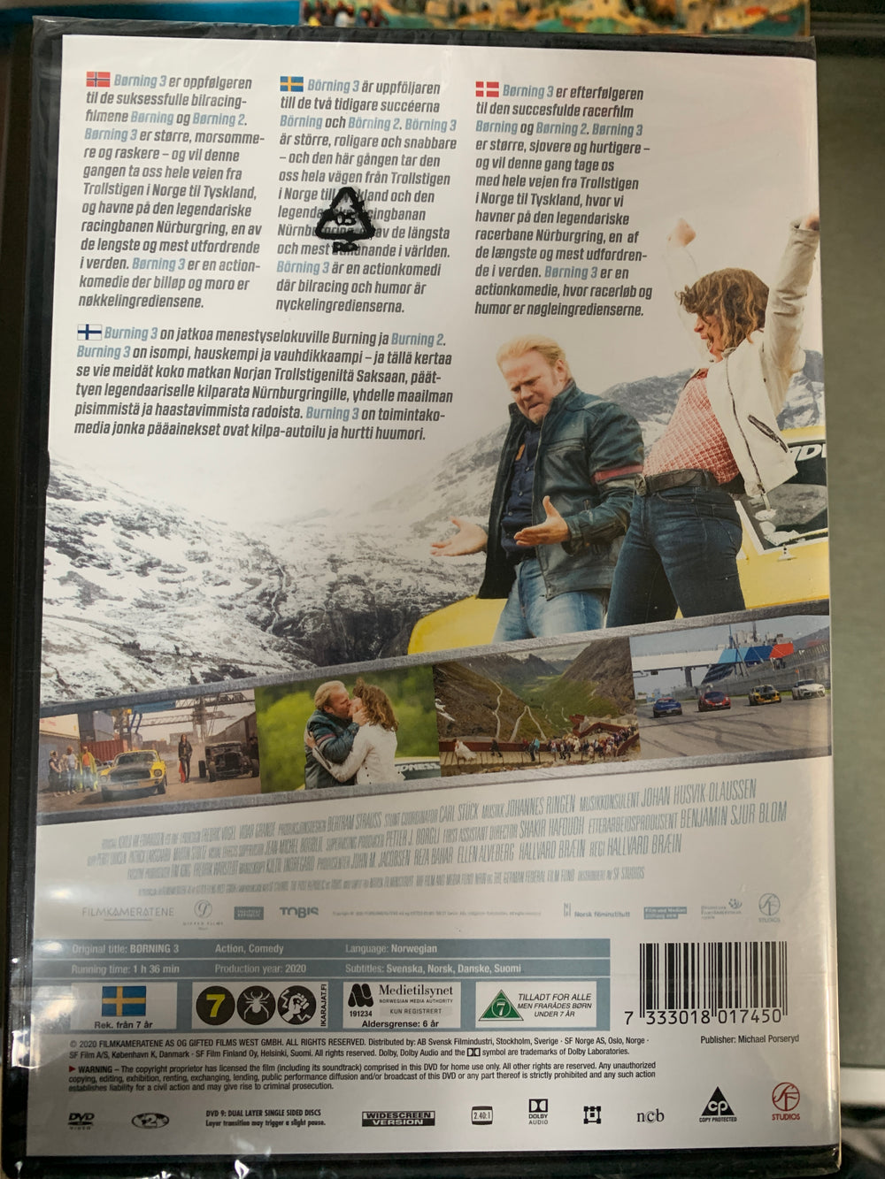 Børning 3 (2020). DVD. Ny i plast!