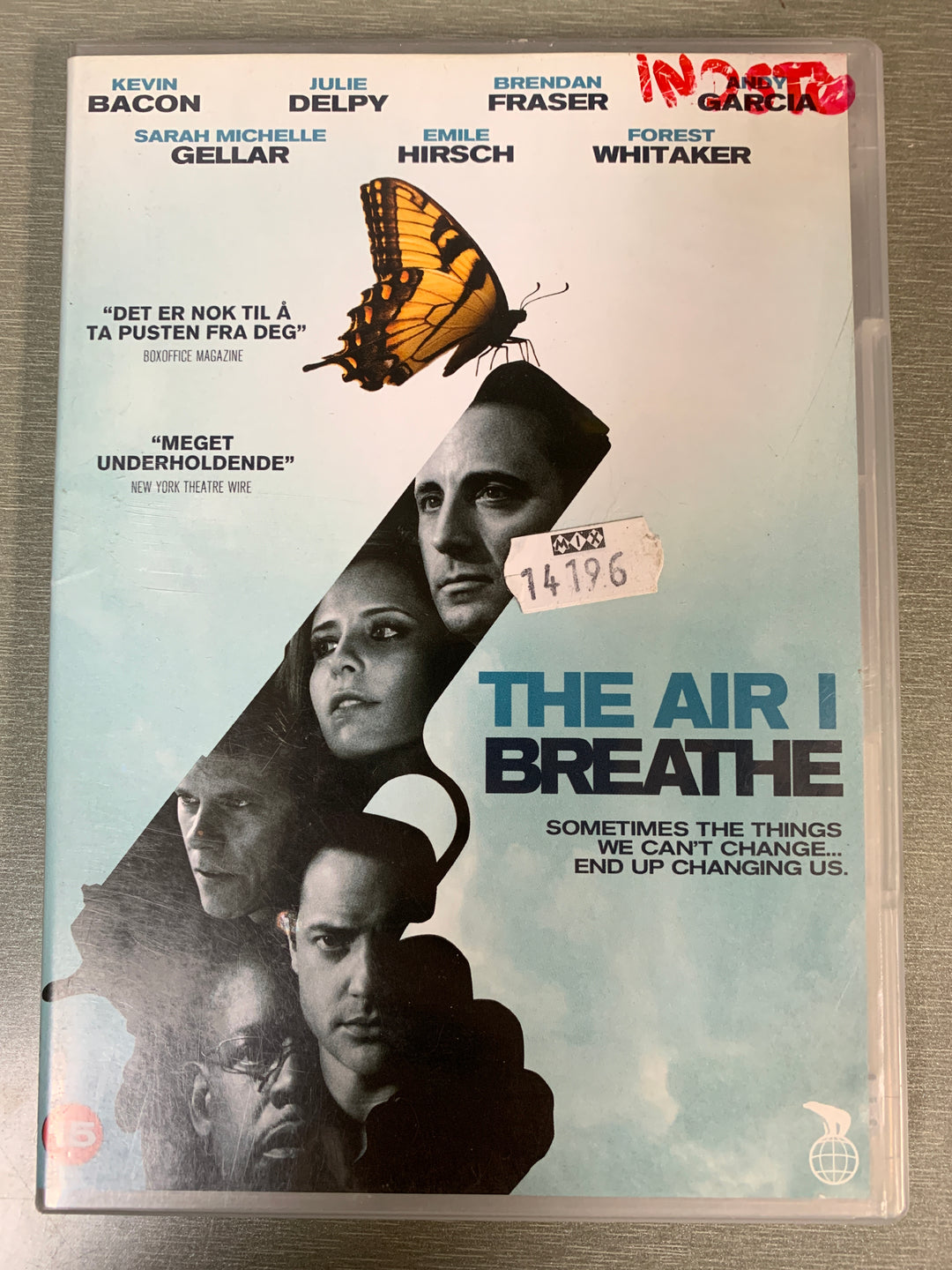 The Air I Breathe. DVD. Ny i plast!