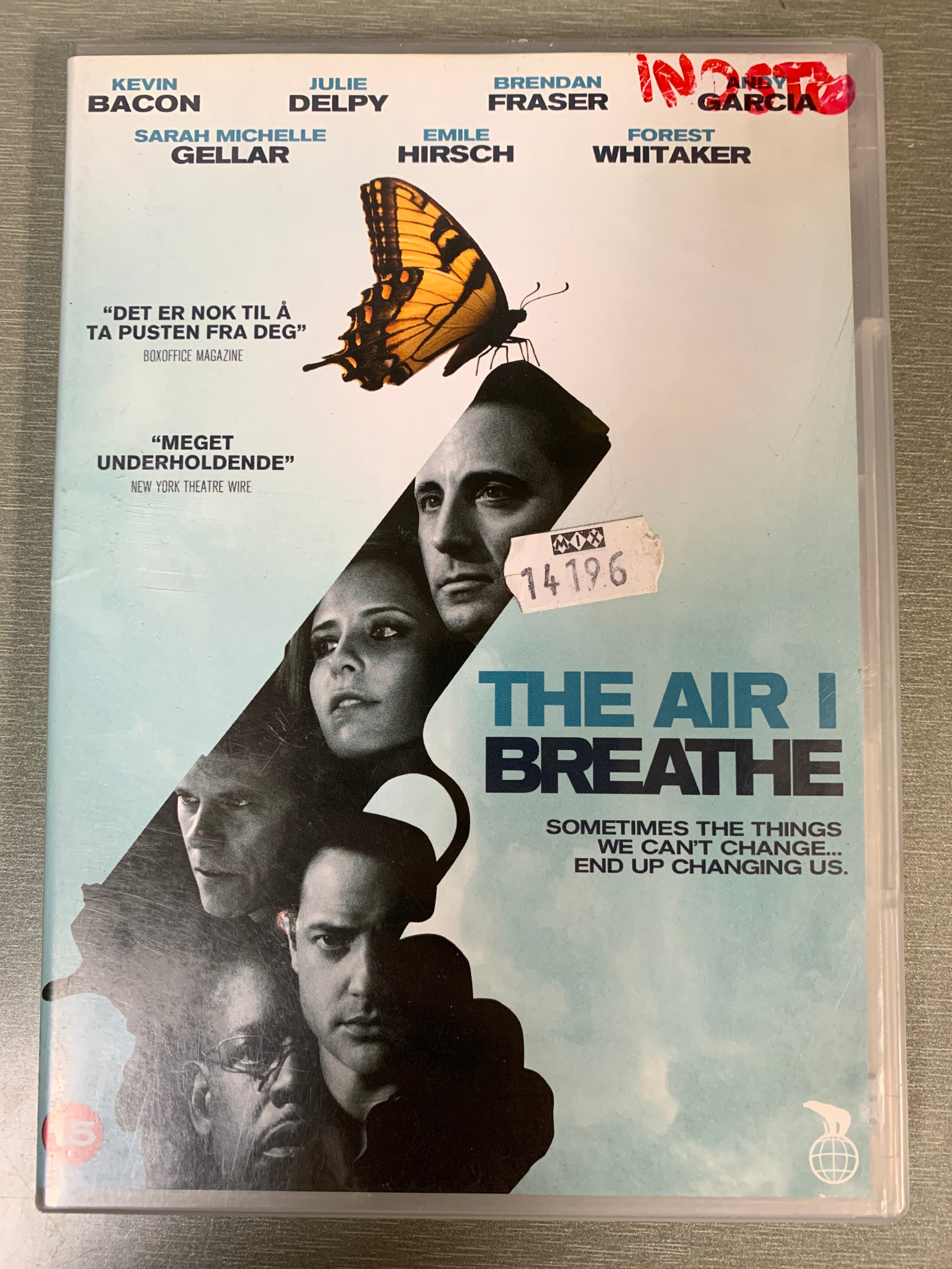 The Air I Breathe. DVD. Ny i plast!