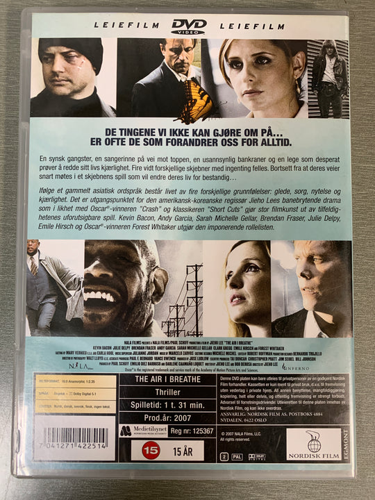 The Air I Breathe. DVD. Ny i plast!
