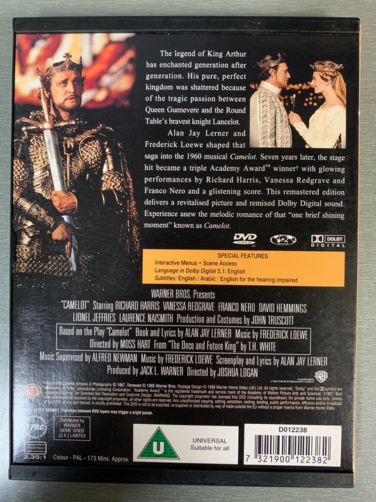 Camelot. DVD. Ny i plast!