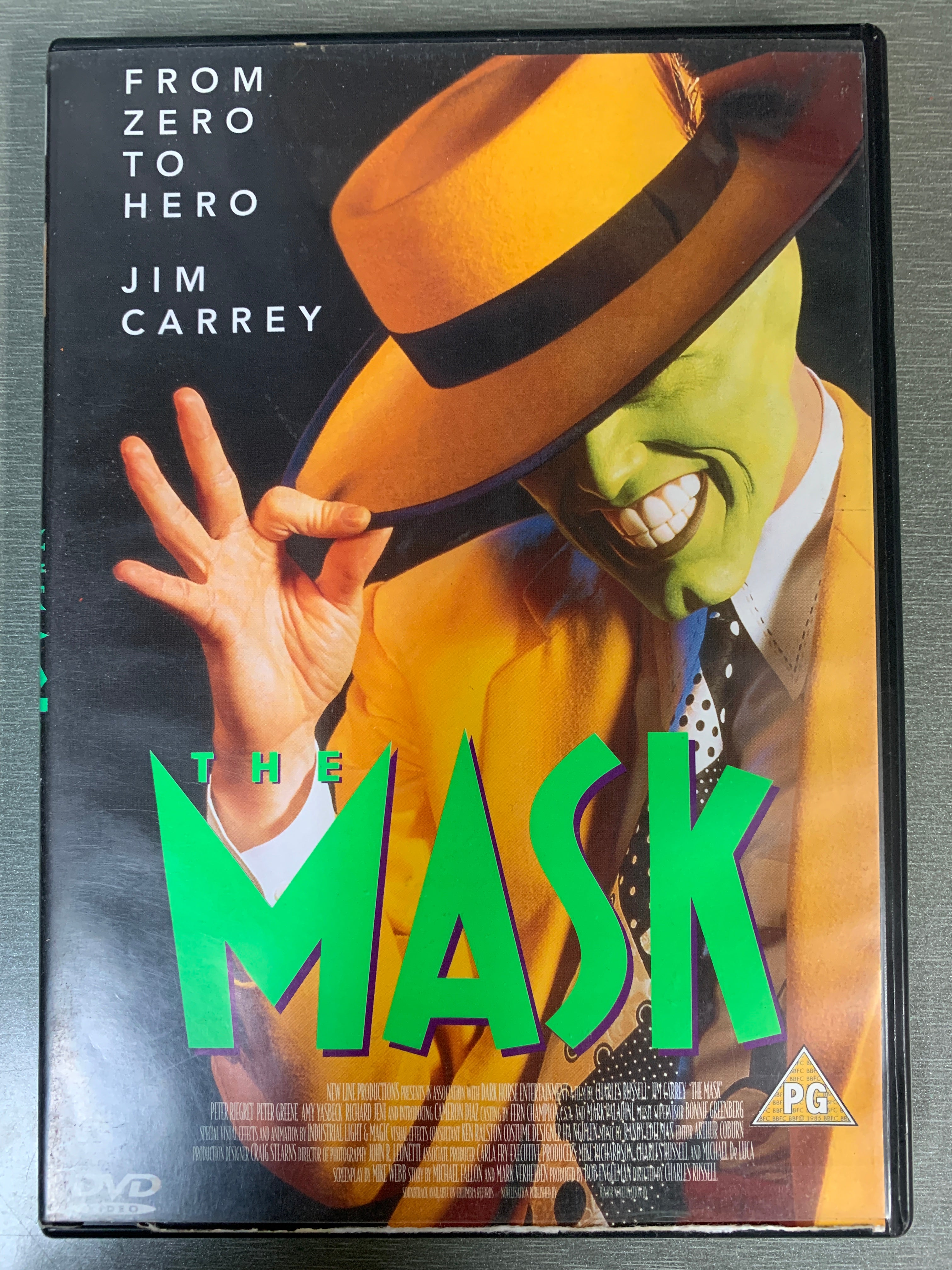 The Mask (1994). DVD.