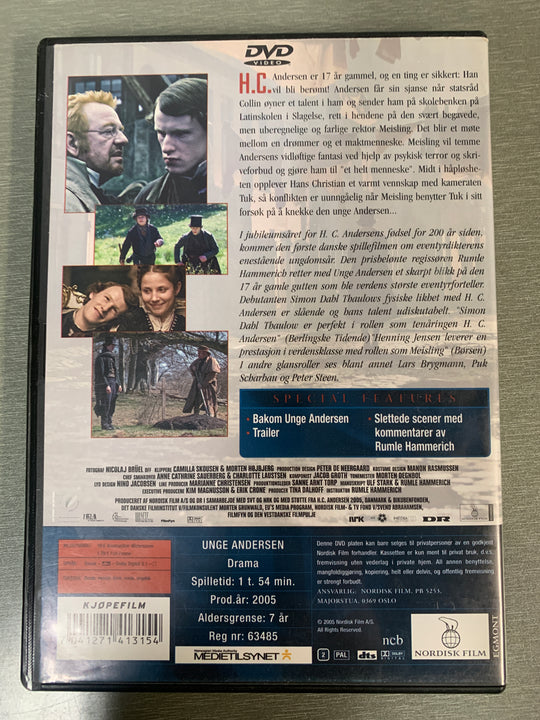 Unge Andersen (2005). DVD.