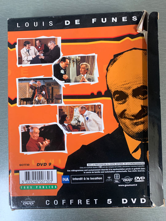 Louis de Funès Collection (5 DVD). DVD.