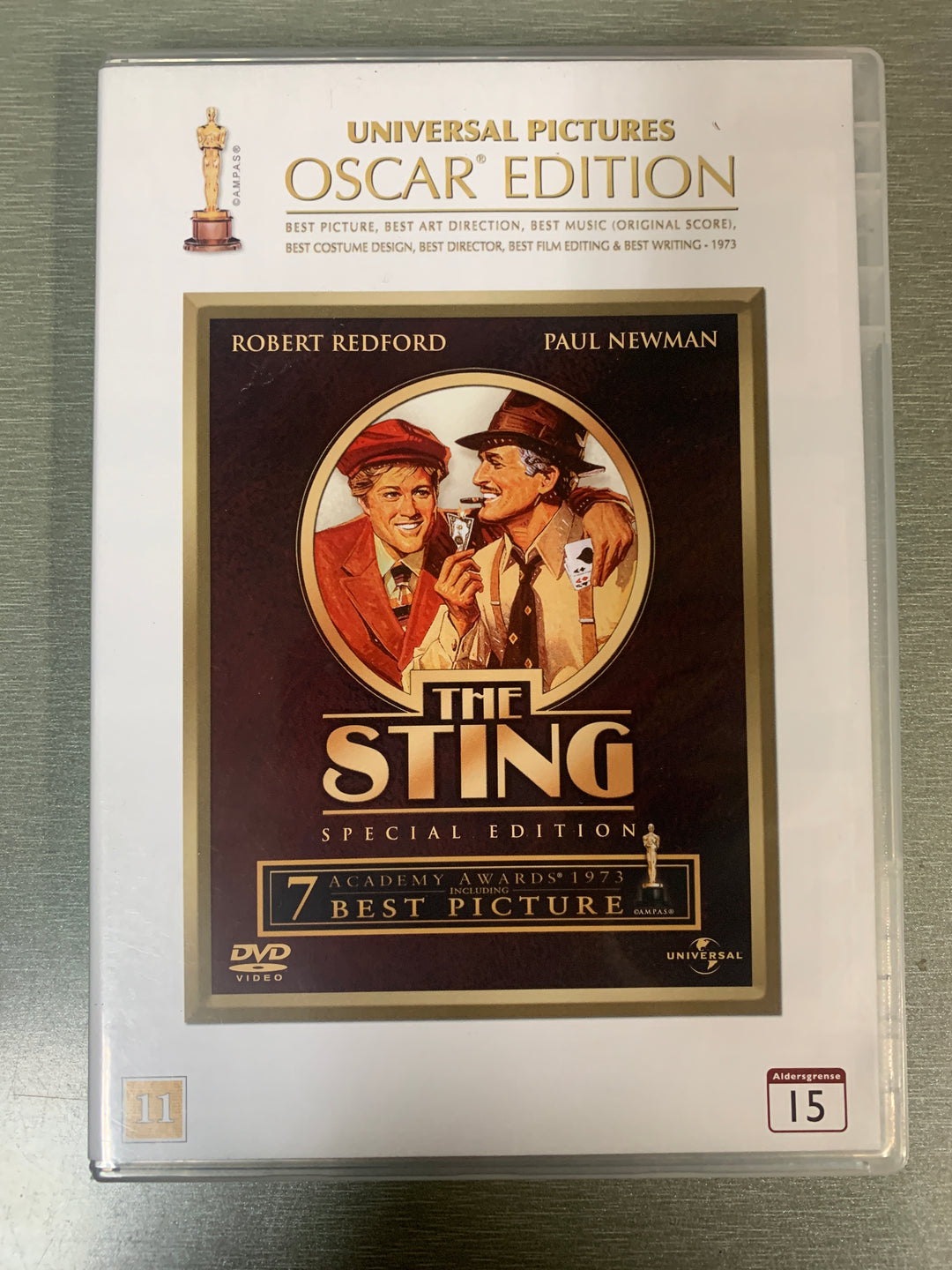 The Sting / Stikket (1973). DVD.
