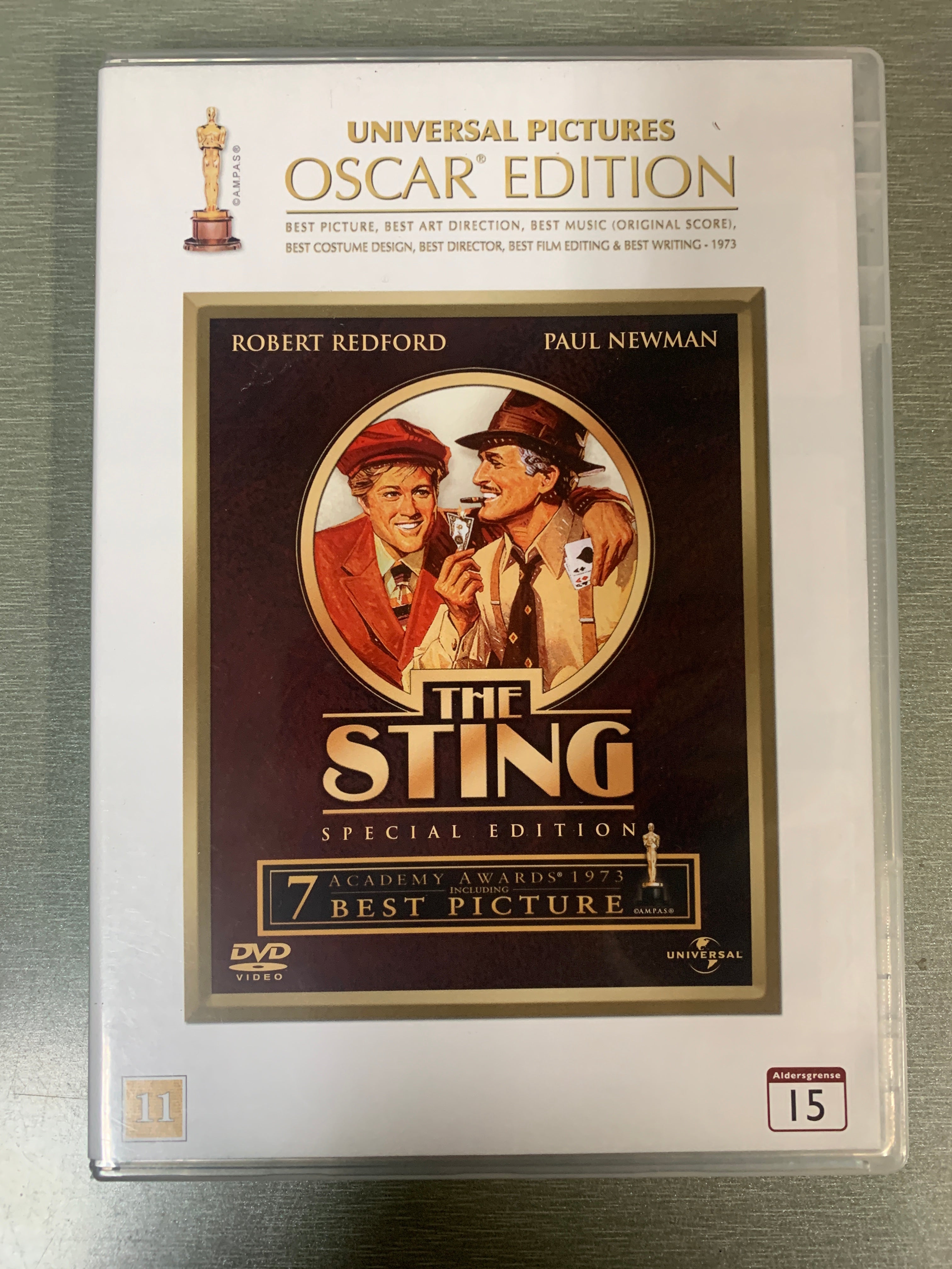 The Sting / Stikket (1973). DVD.