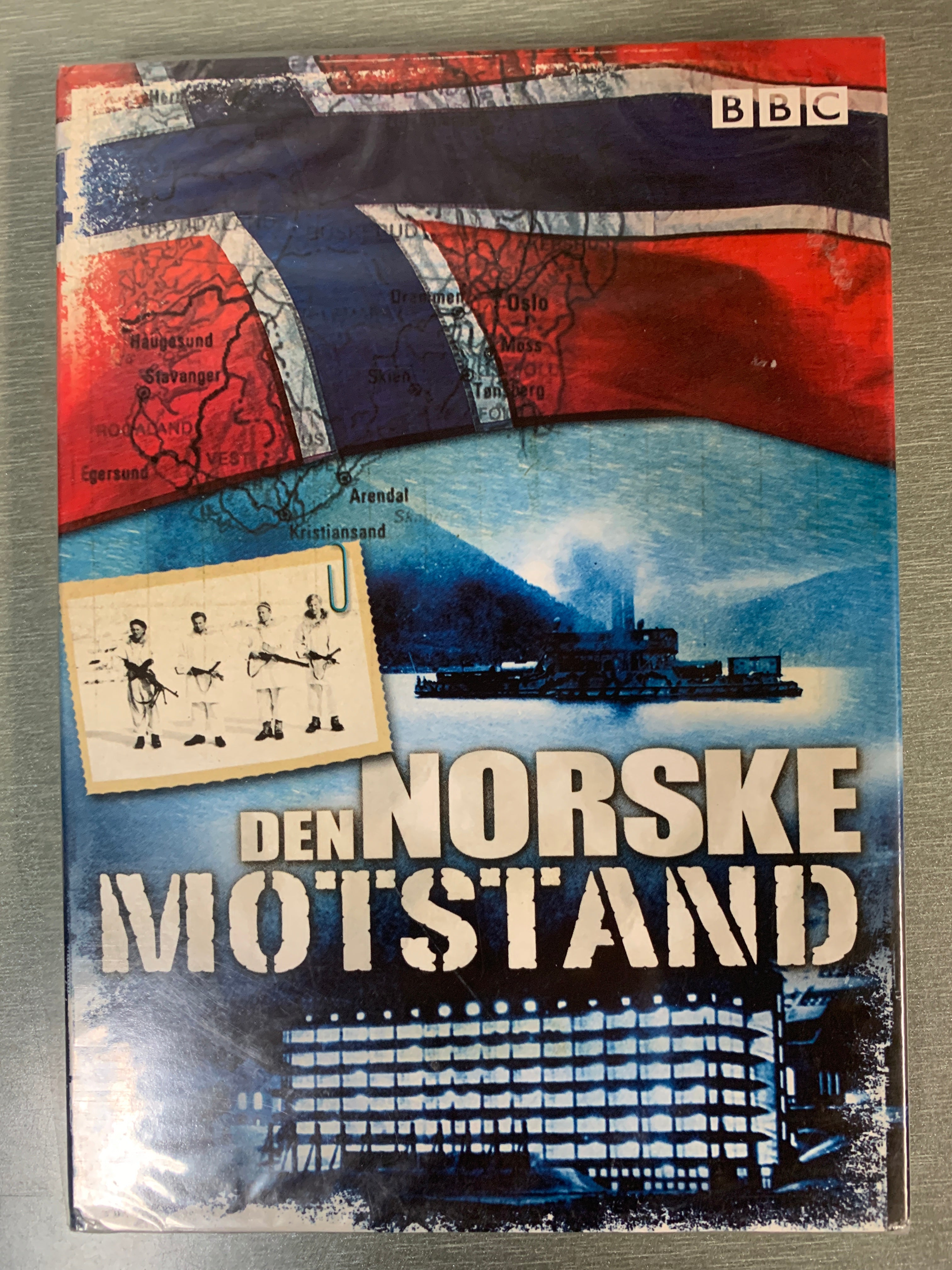 Den Norske Motstand. DVD.