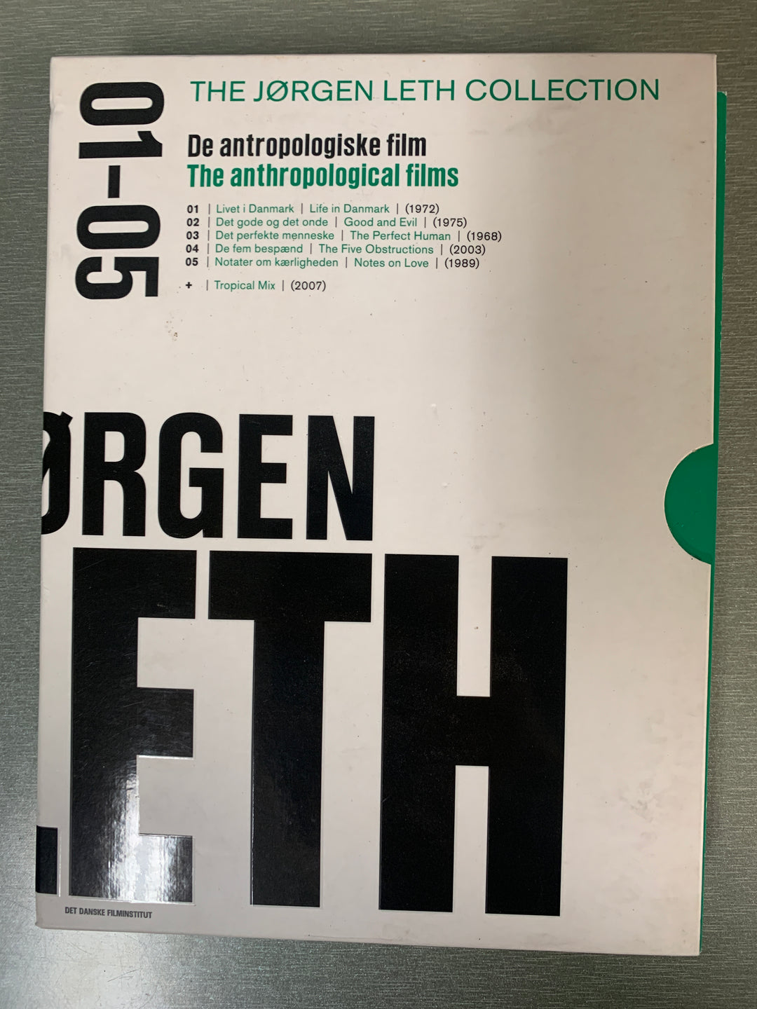 The Jørgen Leth Collection: De antropologiske film. DVD Box.
