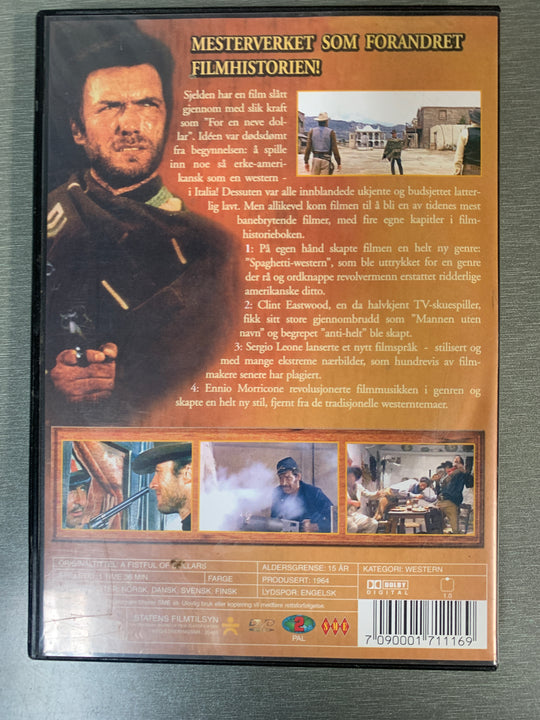 For en neve dollar / A Fistful of Dollars (1964). DVD.