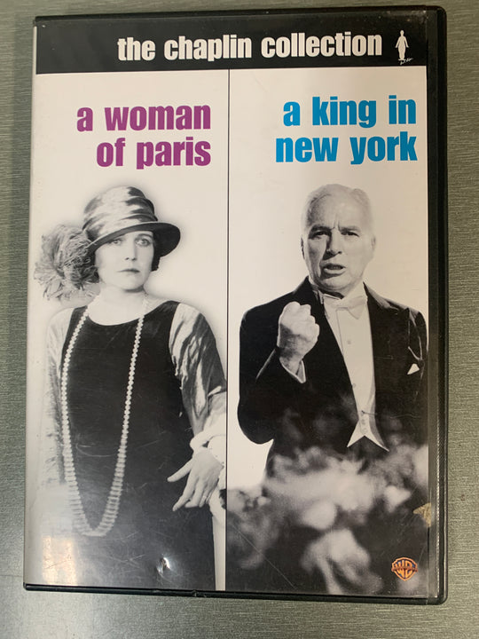 The Chaplin Collection: A Woman of Paris / A King in New York. DVD.