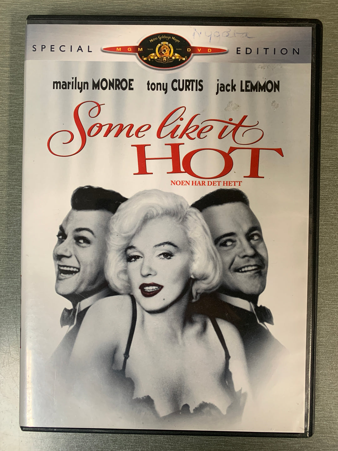 Some Like It Hot / Noen har det hett (1959). DVD.