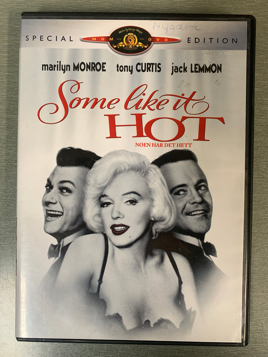 Some Like It Hot / Noen har det hett (1959). DVD.