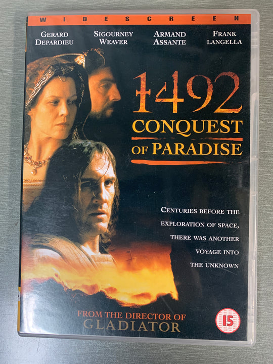 1492: Conquest of Paradise (1992). DVD.