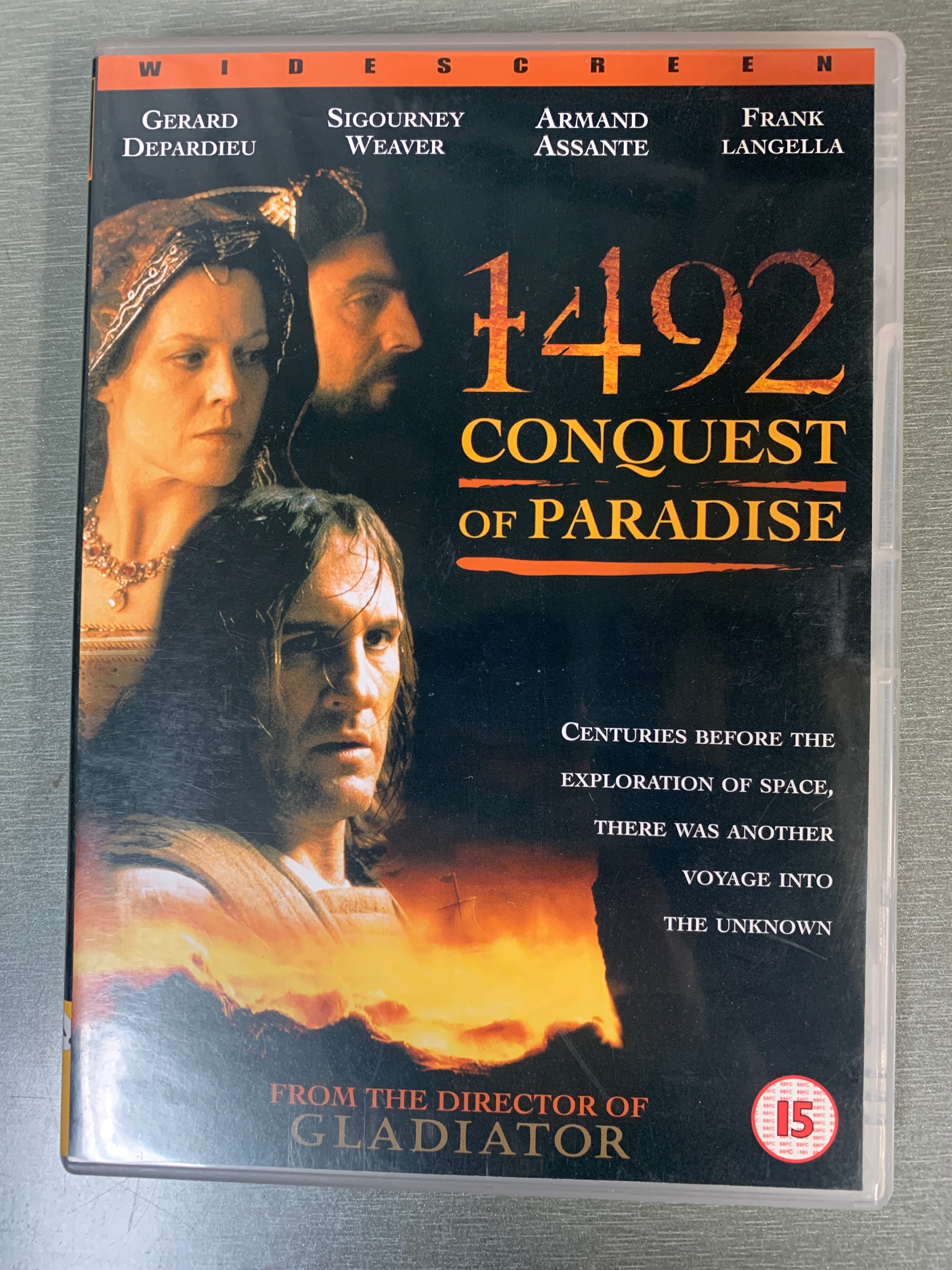 1492: Conquest of Paradise (1992). DVD.