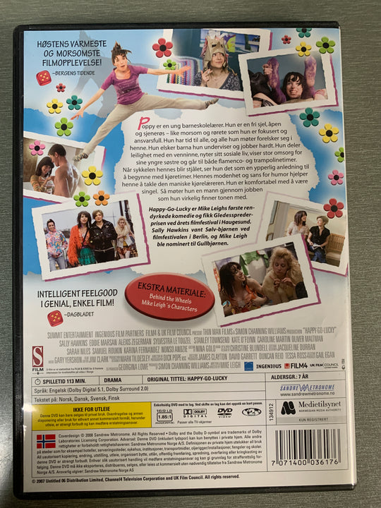 Happy-Go-Lucky. 2008. DVD.