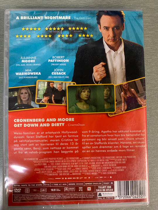 Maps to the Stars. 2014. DVD.