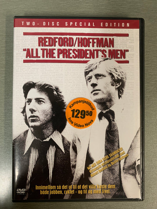 All the President's Men (1976). DVD.