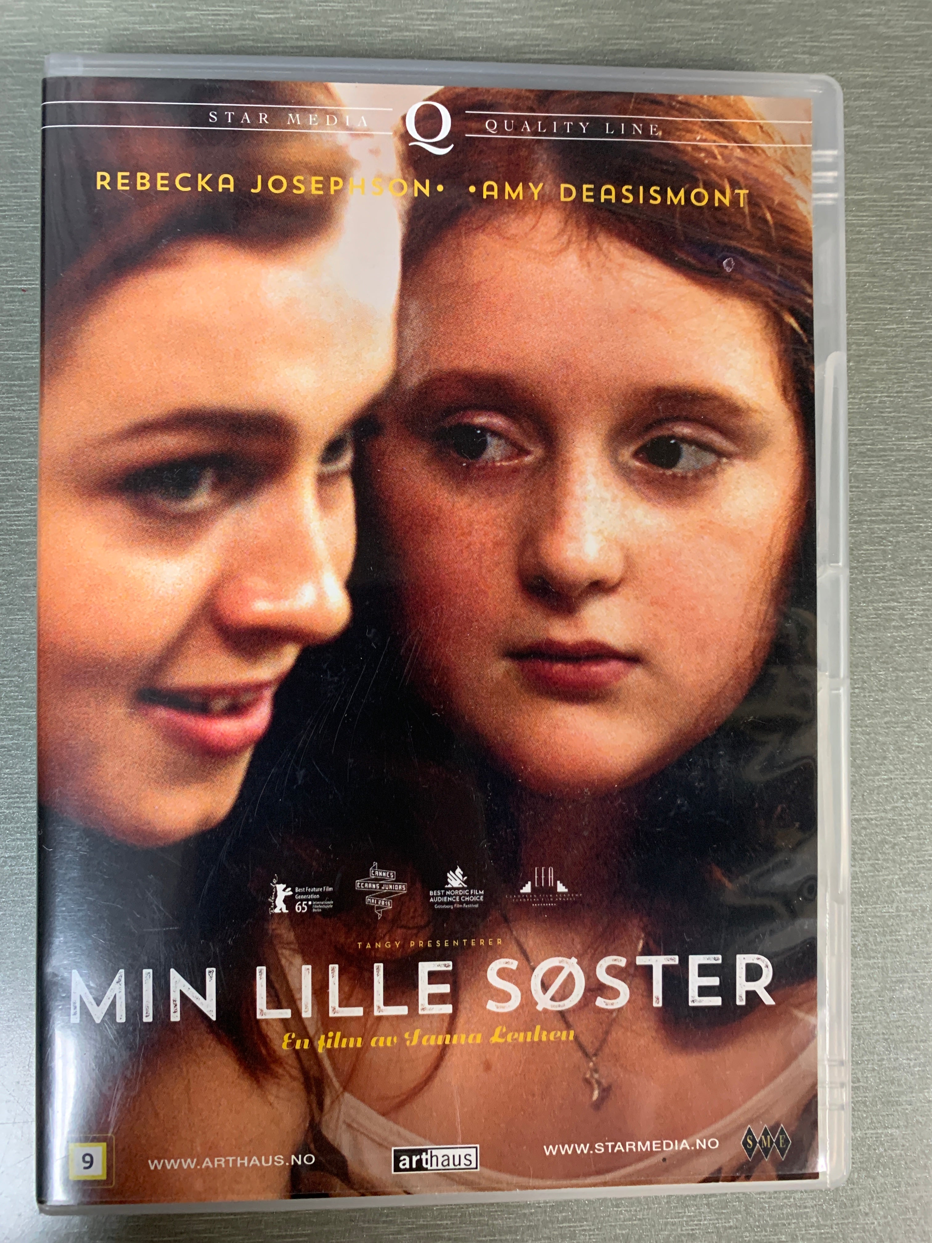 Min lille søster (2015). DVD.